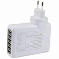 6 Ports USB Charger EU Plug 1