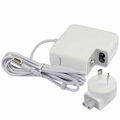 60W Power Adapter L Tip With USB Charger 1