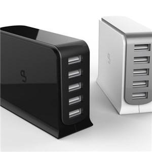 5 Ports USB Charger UK Plug