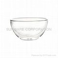 Borocilicate Glass Fruit Bowl