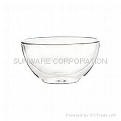 Borocilicate Glass Fruit Bowl