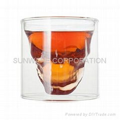 Double Wall Borosilicate Glass Cup