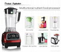 BPA free JAR 2.0L ETL CE professional blender 2