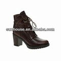 Cow Leather Lady Ankle Boots