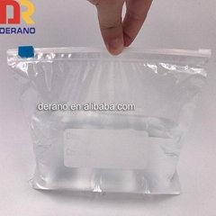 custom printed zipper reclosable slide bag for food packaging