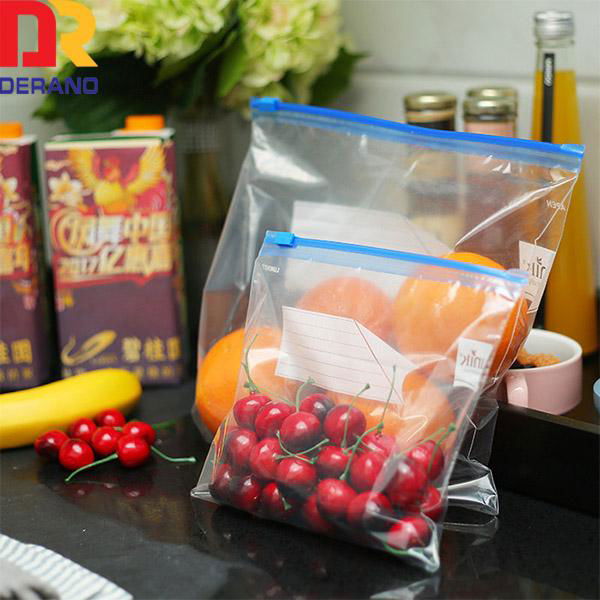 Plastic Ldpe resealable slide bag/slider bag for printing packaging 3