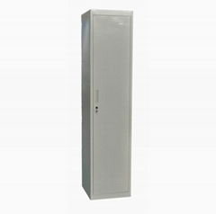 Metal Steel Single Door Clothes Cabinet Locker