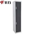 Simple Gym Bathroom Metal 2 Door Wardrobe Lockers 5