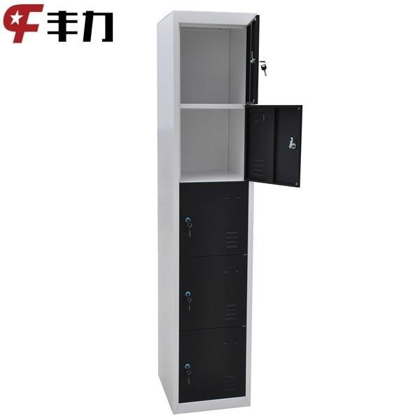 Stainless Steel Single 5 Door Storage Locker Wardrobe 3