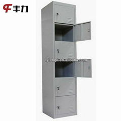 6 Door Bathroom Metal Locker Cheap Almirah