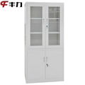 Office steel furniture chemical glass door display storage cabinet