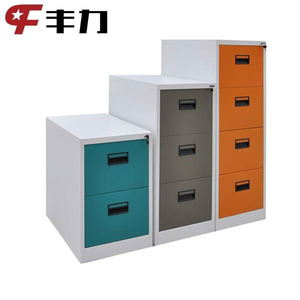 Office 2/3/4 Drawers Steel Filing Cabinet