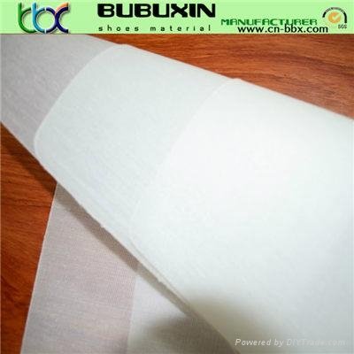 Hot melt sheet witih non woven fabric based toe puff and counter Tpu sheet  5