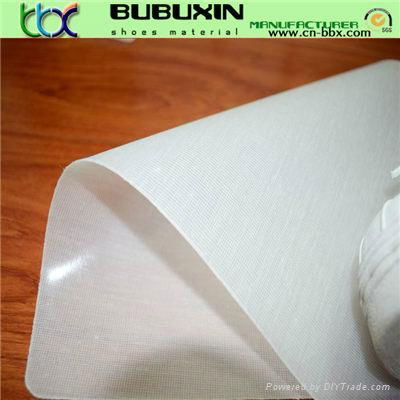 Hot melt sheet witih non woven fabric based toe puff and counter Tpu sheet  4