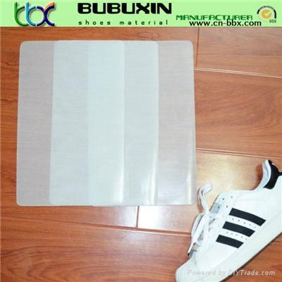 Hot melt sheet witih non woven fabric based toe puff and counter Tpu sheet  3