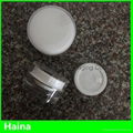 HN-AJ-01 Round acrylic cosmetic cream clear jar for personal care 5