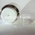 HN-AAJ-01 wholesale 15ml 30ml 50ml Acrylic Empty Airless Jars 4