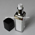 HN-AB-18 Supply high-grade acrylic packaging 50ml square acrylic bottle 1