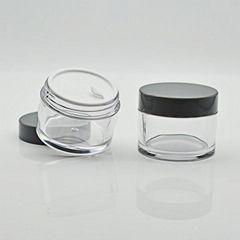 HN-PETG-MY  PETG plastic Jar and AS plastic bottle  , plastic cream jar 