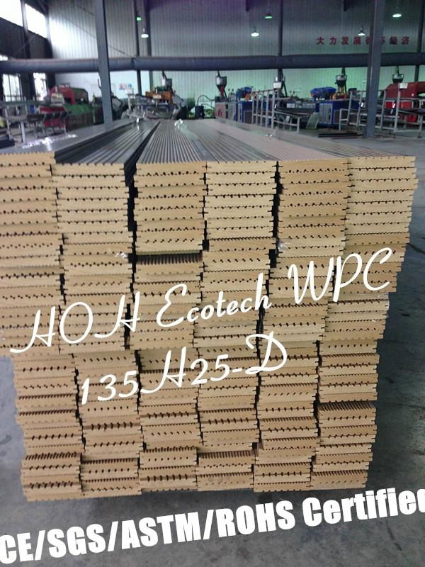 crack resistant rodent free WPC wholesale price wpc deckings 2