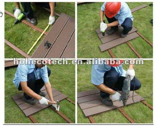 none-slip anti-pest wood plastic composit decking 3