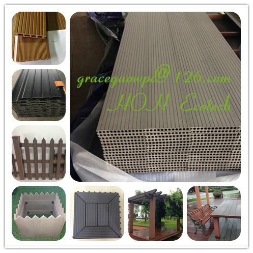 CE SGS certified wpc DIY tiles used outdoor building 3