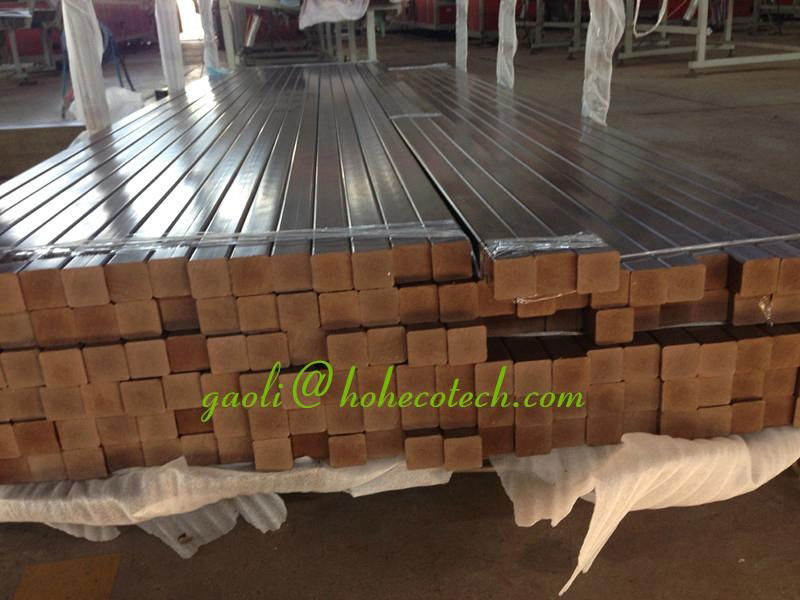 High density plank wood composite flooring WPC deck factory price 3