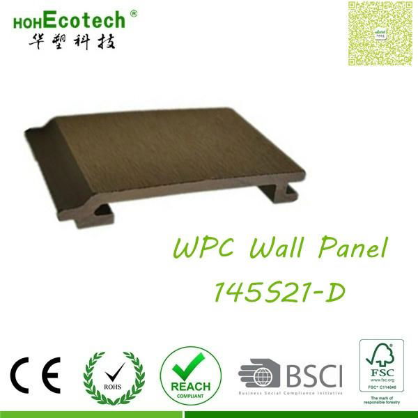 vinyl wood look wall flooring anti-UV crack-free WPC Wall covering panels