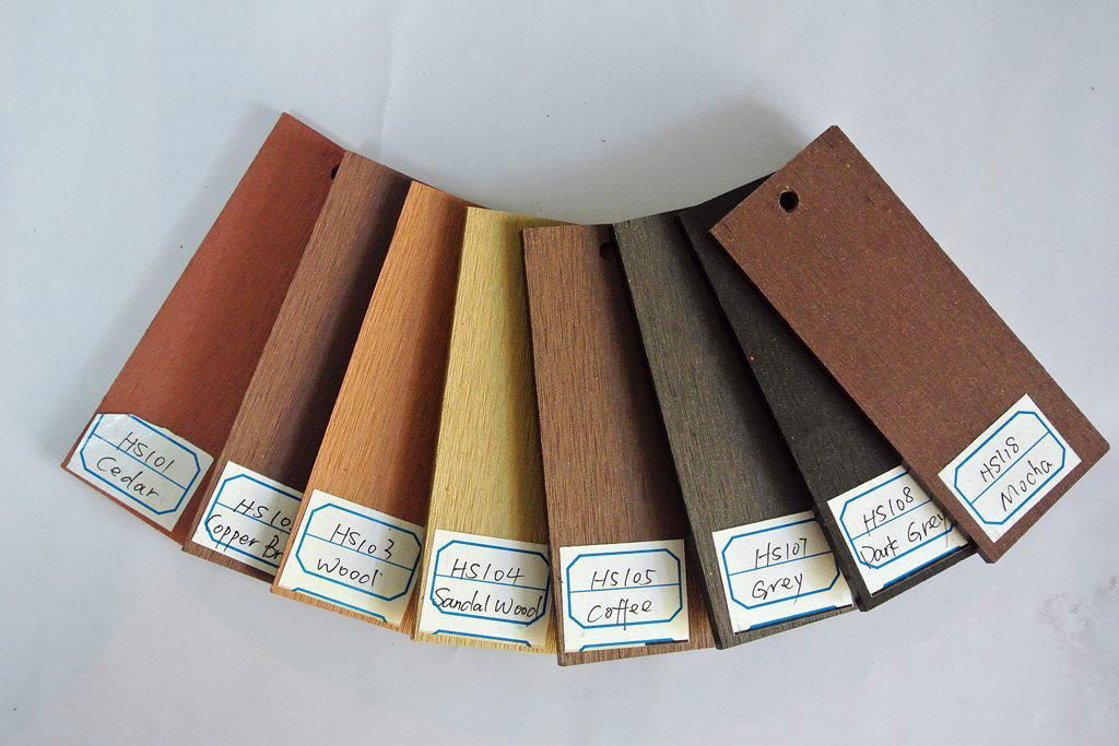 High density plank wood composite flooring WPC deck factory price 5