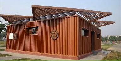 Durable wood weather proof CE lumber composite panels WPC Wall cladding