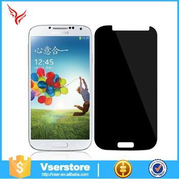 Privacy crystal clear screen protector for samsung galaxy s4 tempered glass 3