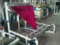 Edge folding and rolling machine in Bopp bag forming 1