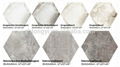 New hexagon bathroom ceramic tile for