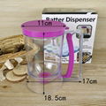 Plastic Batter Dispenser purple color 5