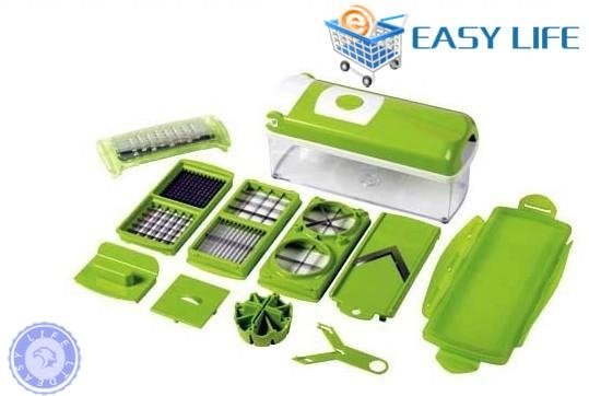 Green color Plastic Multifuctional Vegetable Slicer