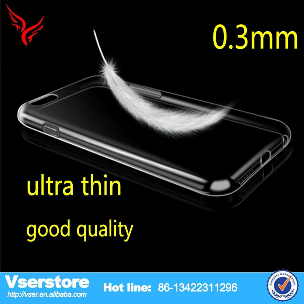 China Manufacturer 100% Data Correct Ultra-thin Transparent TPU Case Cover for i 2