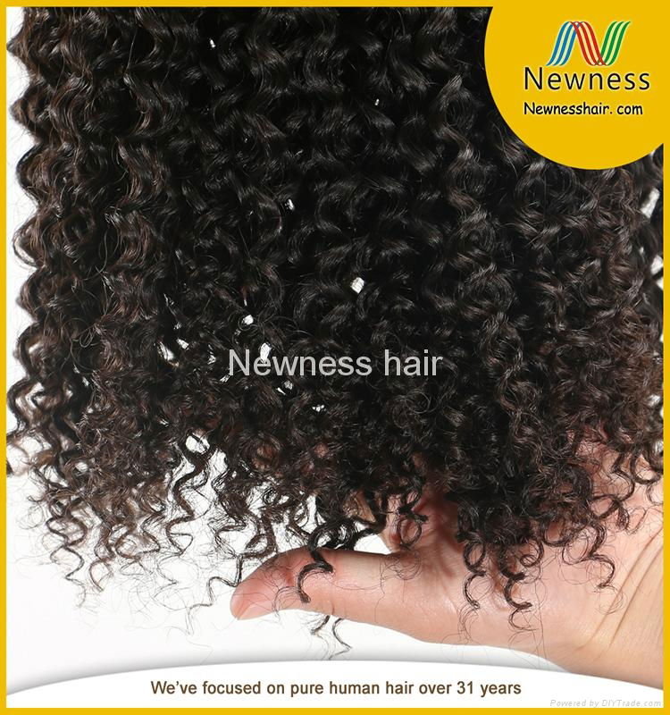 cheap brazilian hair 6a grade kinky curly hair bundles 3