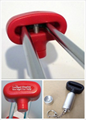 New anti-theft display stop Lock for looped pegboard hooks 4
