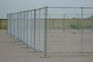 temporary fence