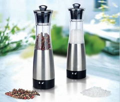 gravity salt & pepper mills