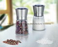 Amazon hot sale glass salt and pepper mill grinder 4