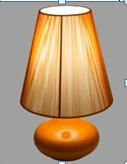 colorful cloth table lamp