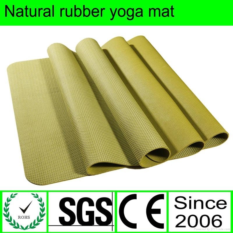 1/2-Inch Extra Thick High Density Natural rubber  Yoga Mat  5