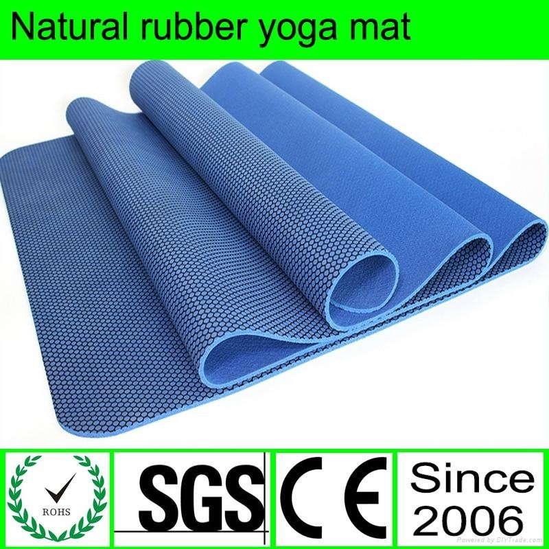 1/2-Inch Extra Thick High Density Natural rubber  Yoga Mat  4