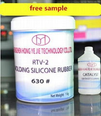 liquid silicone to make mold for concrete