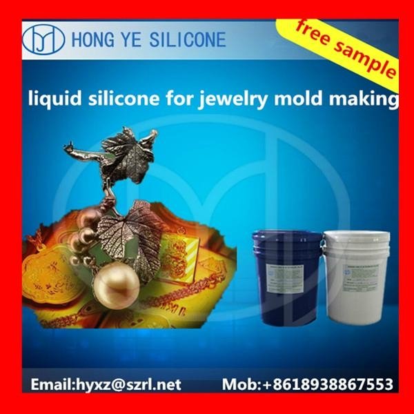 liquid silicone for jewellry or jewelry mold making