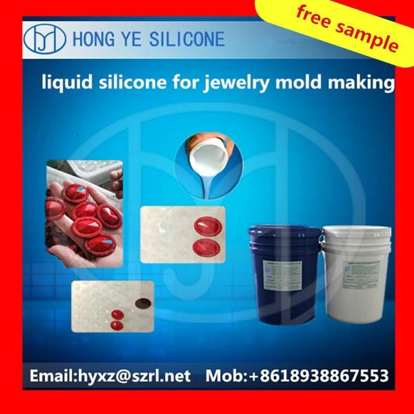 liquid silicone for jewellry or jewelry mold making 2