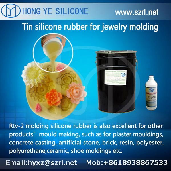 liquid silicone for jewellry or jewelry mold making 3