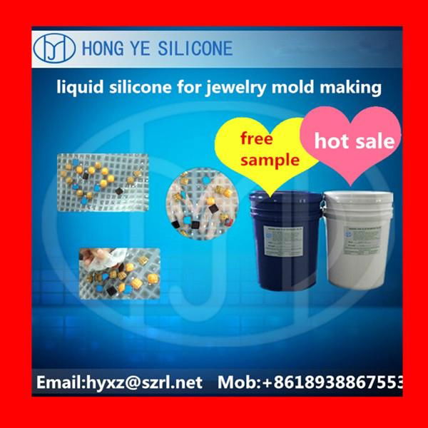 liquid silicone for jewellry or jewelry mold making 4