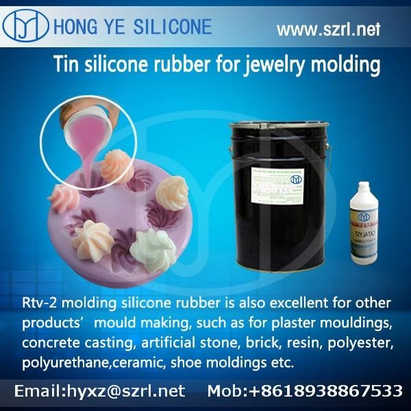 liquid silicone for jewellry or jewelry mold making 5